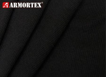 Vải dệt kim đen Modacrylic Cotton Nomex® chống cháy